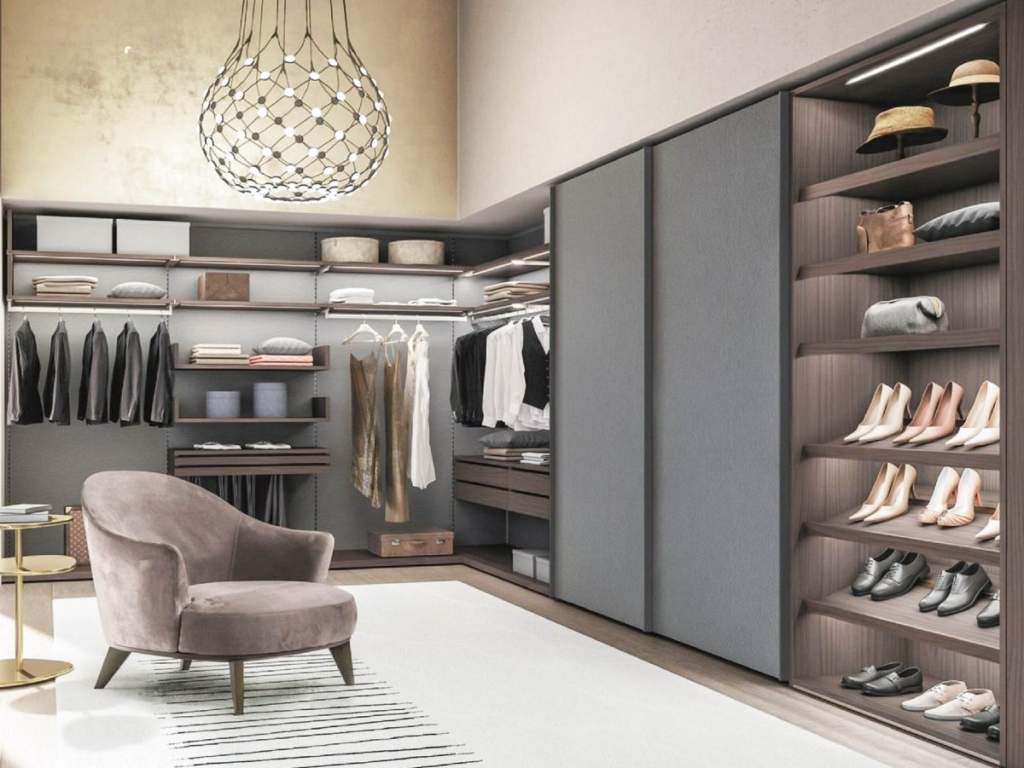 Modern Steel Wardrobe