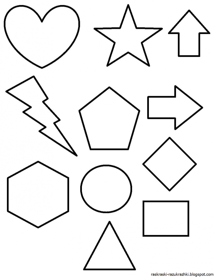 Геометрические фигуры для дите
