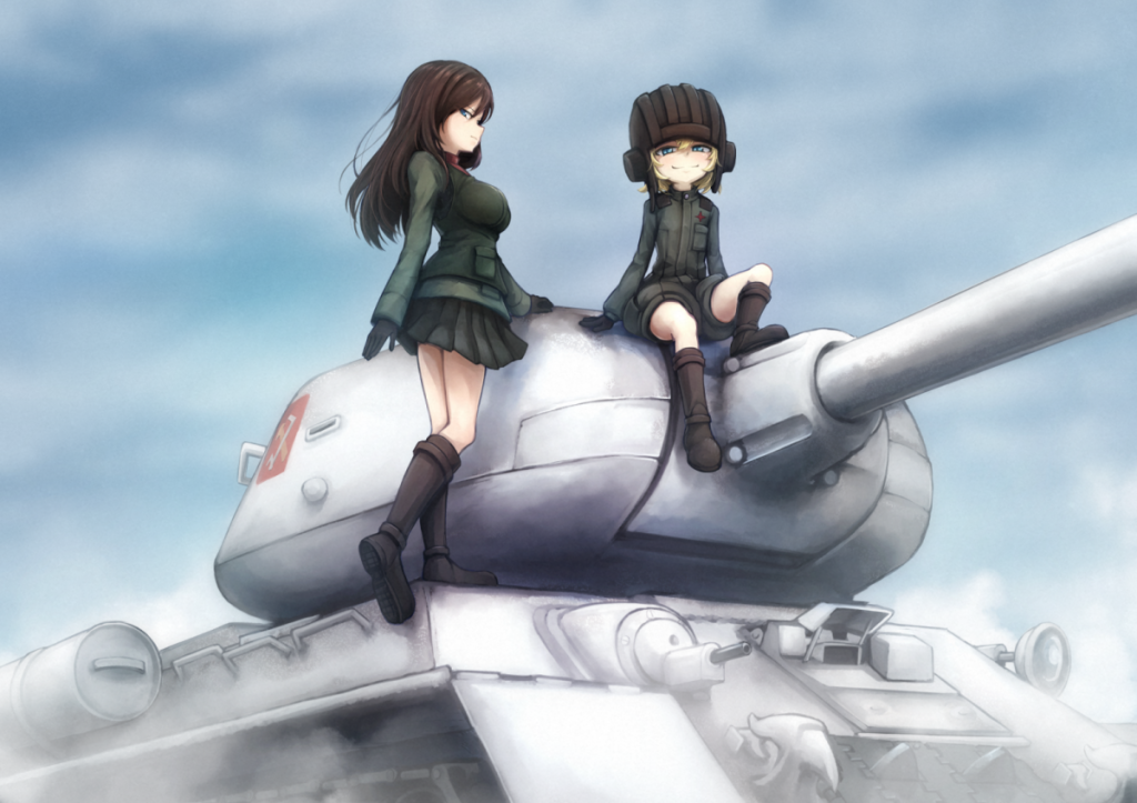 Girls und Panzer Катюша и т 34